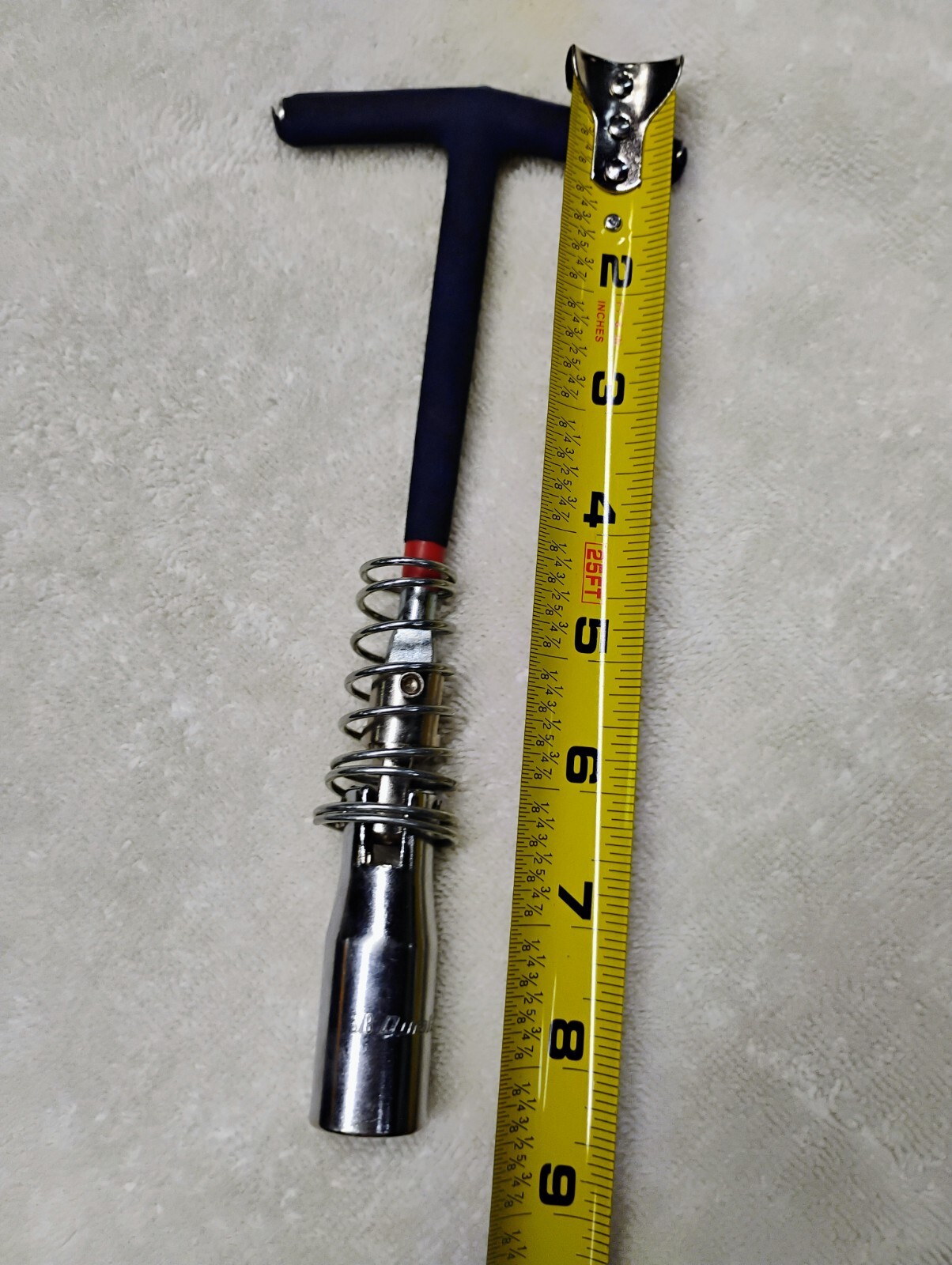 Duralast Spark Plug Socket Wrench T-Handle UJ Swivel Tool 16mm 5/8″ SB BB CHEVY