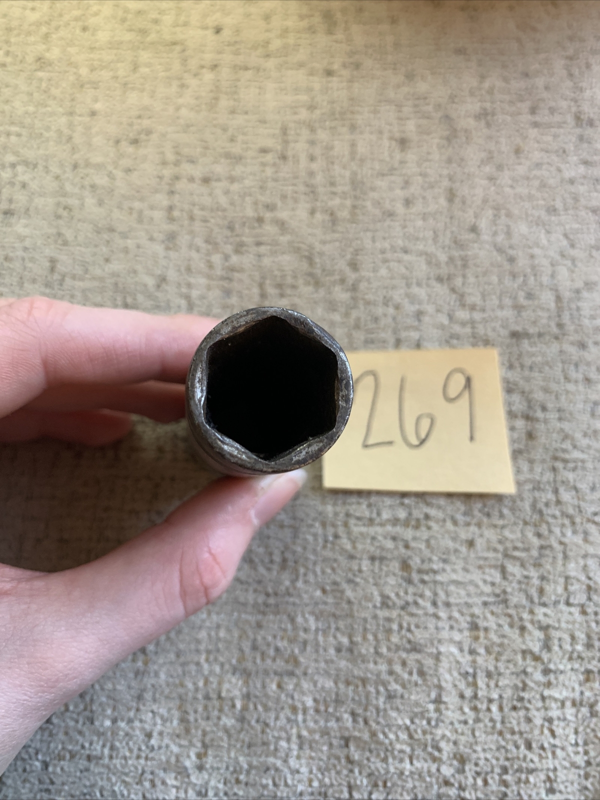 Snap On 11/16″ Deep Socket 1/2″ Drive 6 Point SAE USA TS221