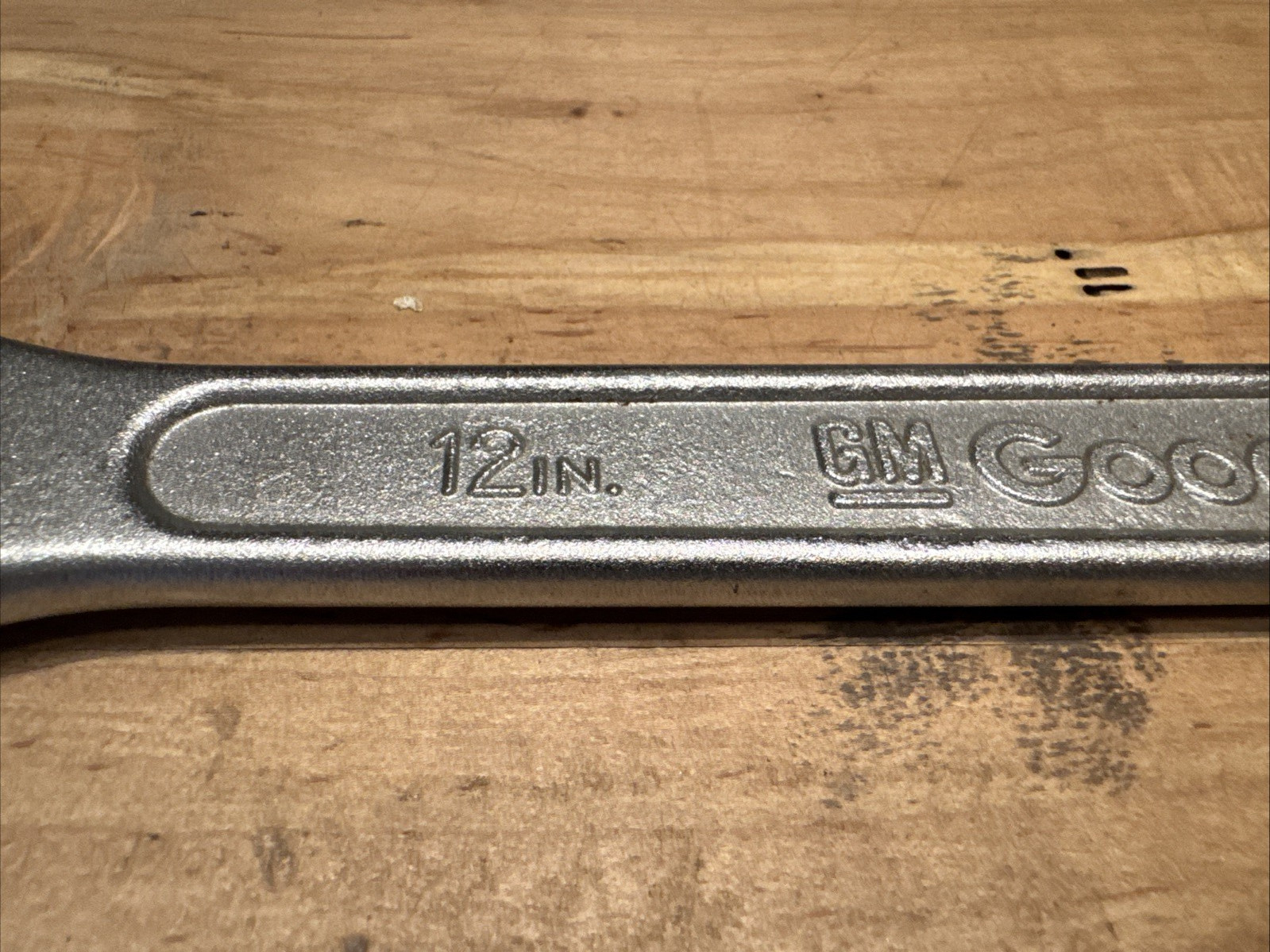 Vintage GM Goodwrench – 300mm 12″ Adjustable Wrench #16612, Very Good Condition!