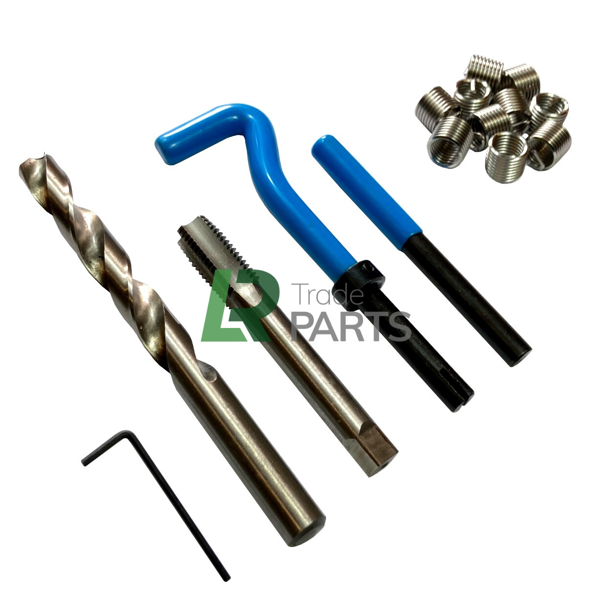 M12 X 1.75 THREAD REPAIR KIT 15 PIECE HELICOIL 12MM DAMAGED THREADS DRILL BIT