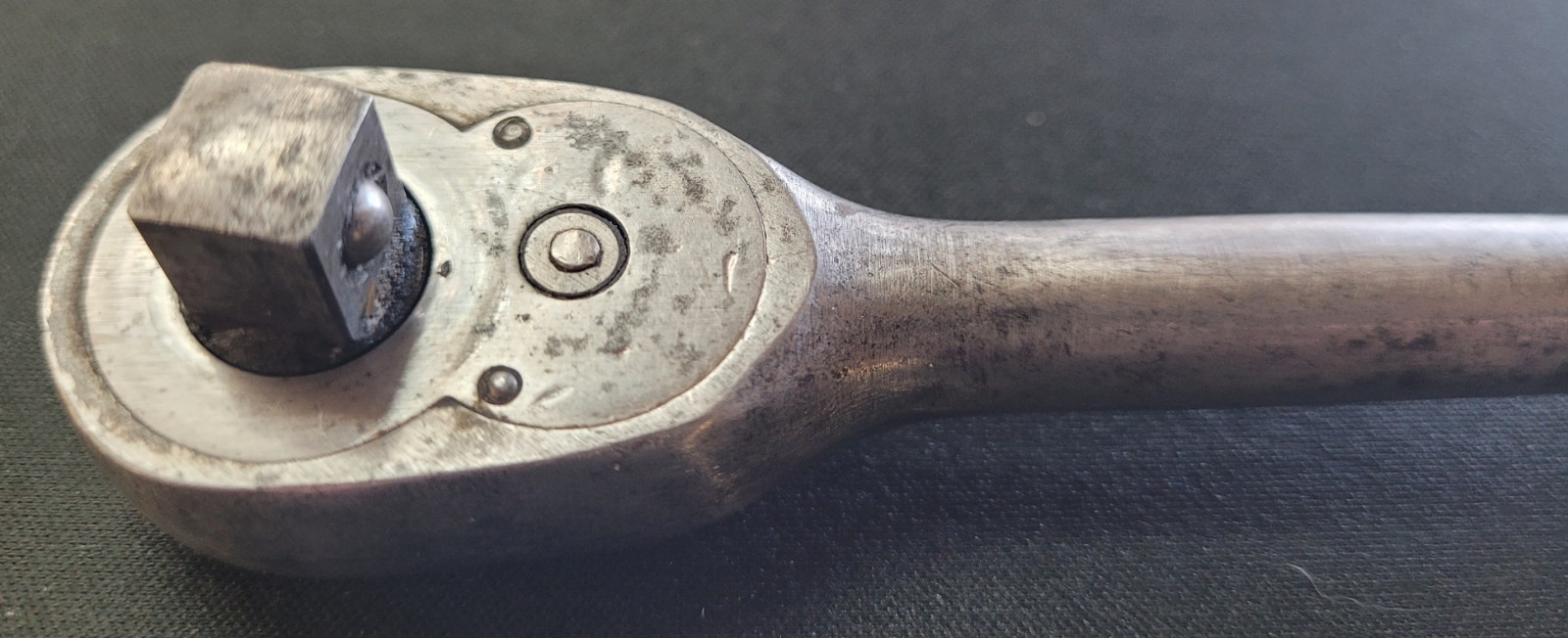 Snap On F-70-N – 3/8” Drive, Chrome, Ferret, Ratchet-USA-NICE-Vintage-