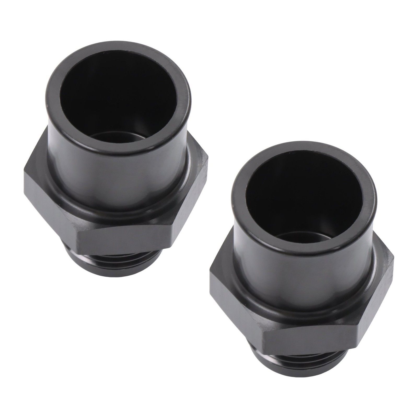 1 Pair SBC 10AN Valve Cover Adapter Fittings for Push-In Grommet 34-00031 New
