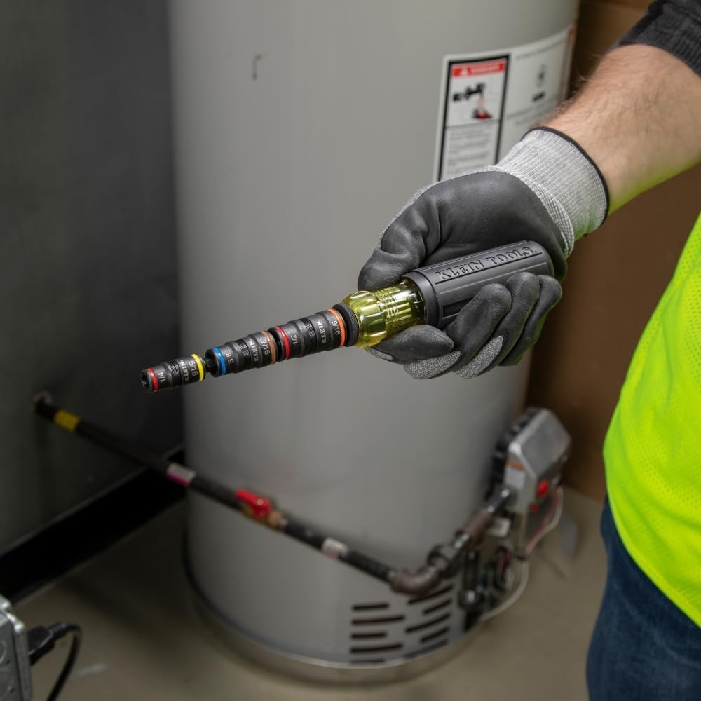 Versatile Impact Socket Set: 7-in-1 with Color-Coded Sizes and Magnetic Grip