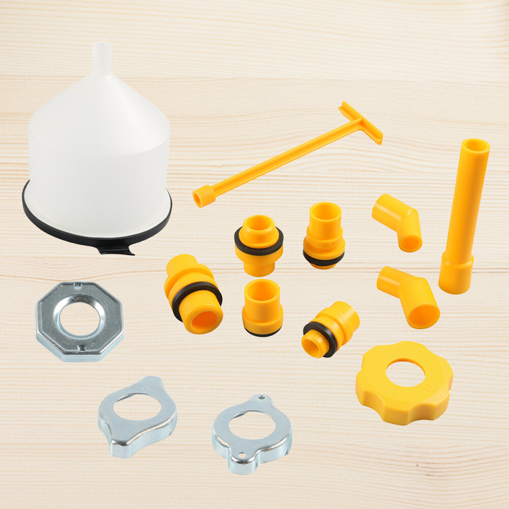 No-Spill Coolant Funnel Kit Spill Proof Funnel Bleeder with Adapters Universal