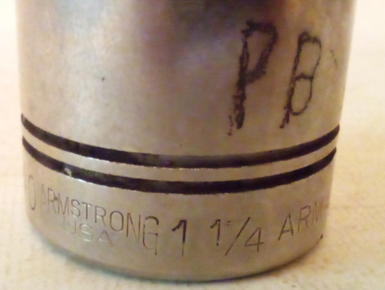 VTG ARMSTRONG 3/4″ DRIVE 1 1/4″ 12 POINT DEEP WELL SOCKET 13-340 FK