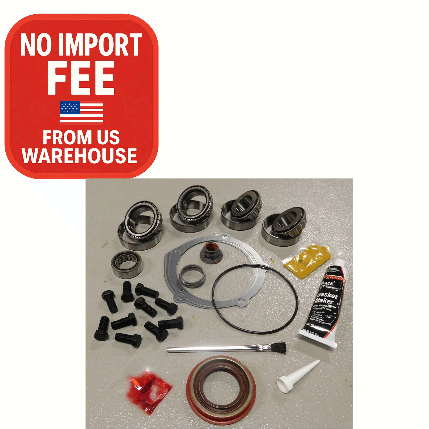 Ford 9 Inch Bearing & Seal Overhaul Rebuild Kit,TIMKEN BEARINGS!