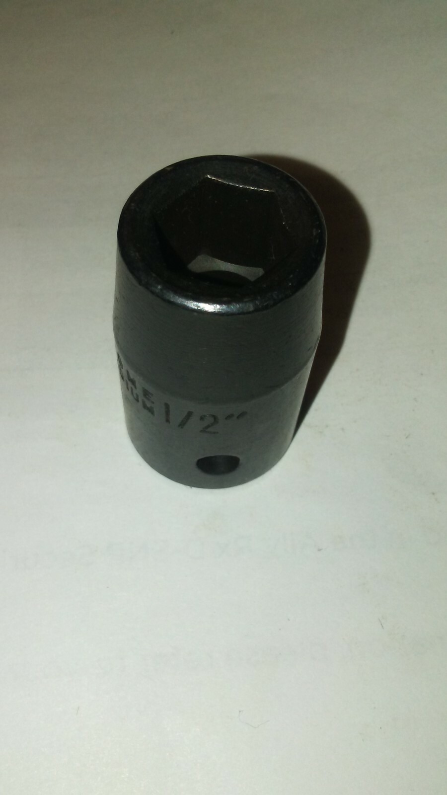 1/2″ Drive Shallow Impact SocketS 6-Point, SAE 1/2 Black Industrial Finish ACKON
