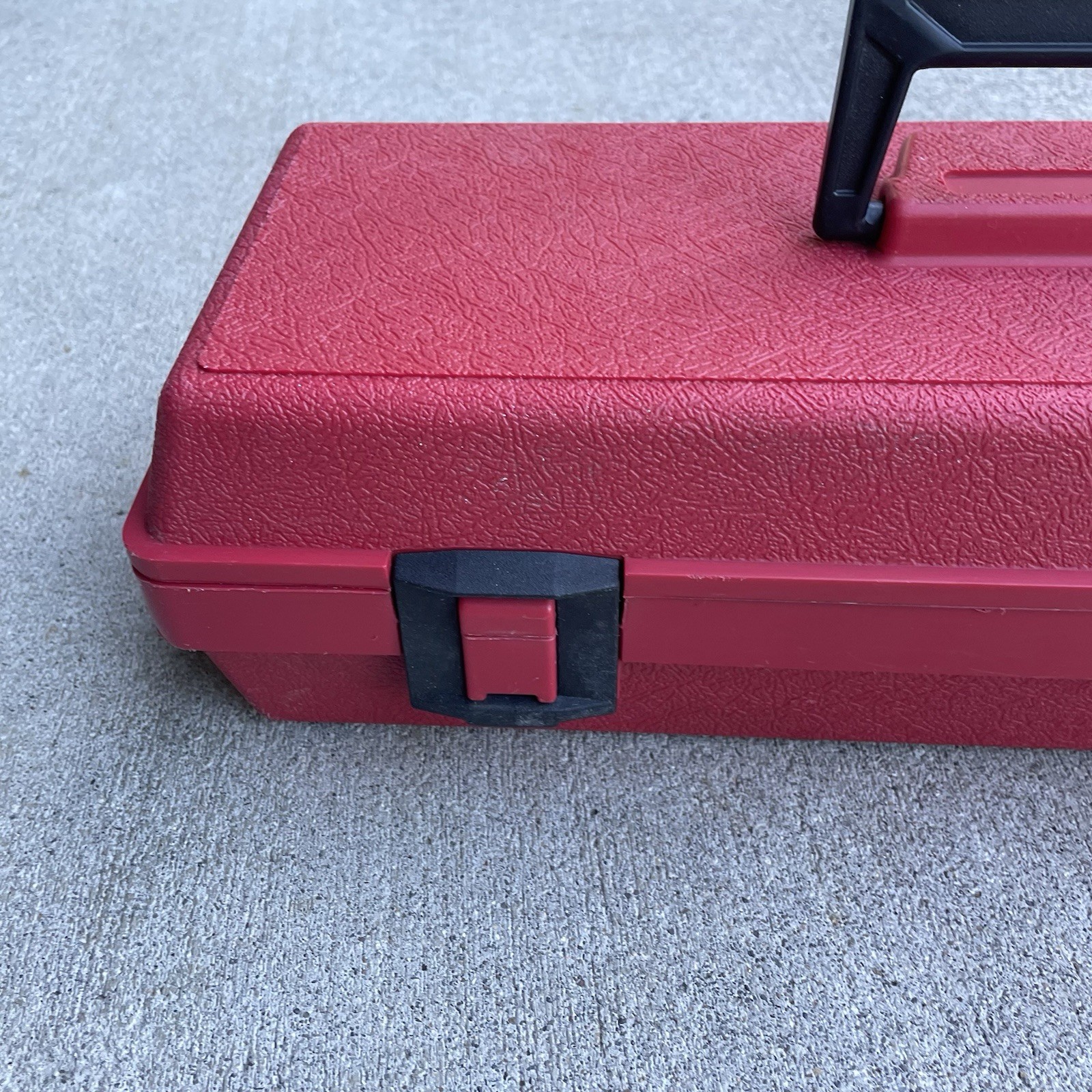 Vintage Sears Best Craftsman USA 18.5″ Red Permanex Tool Box Case