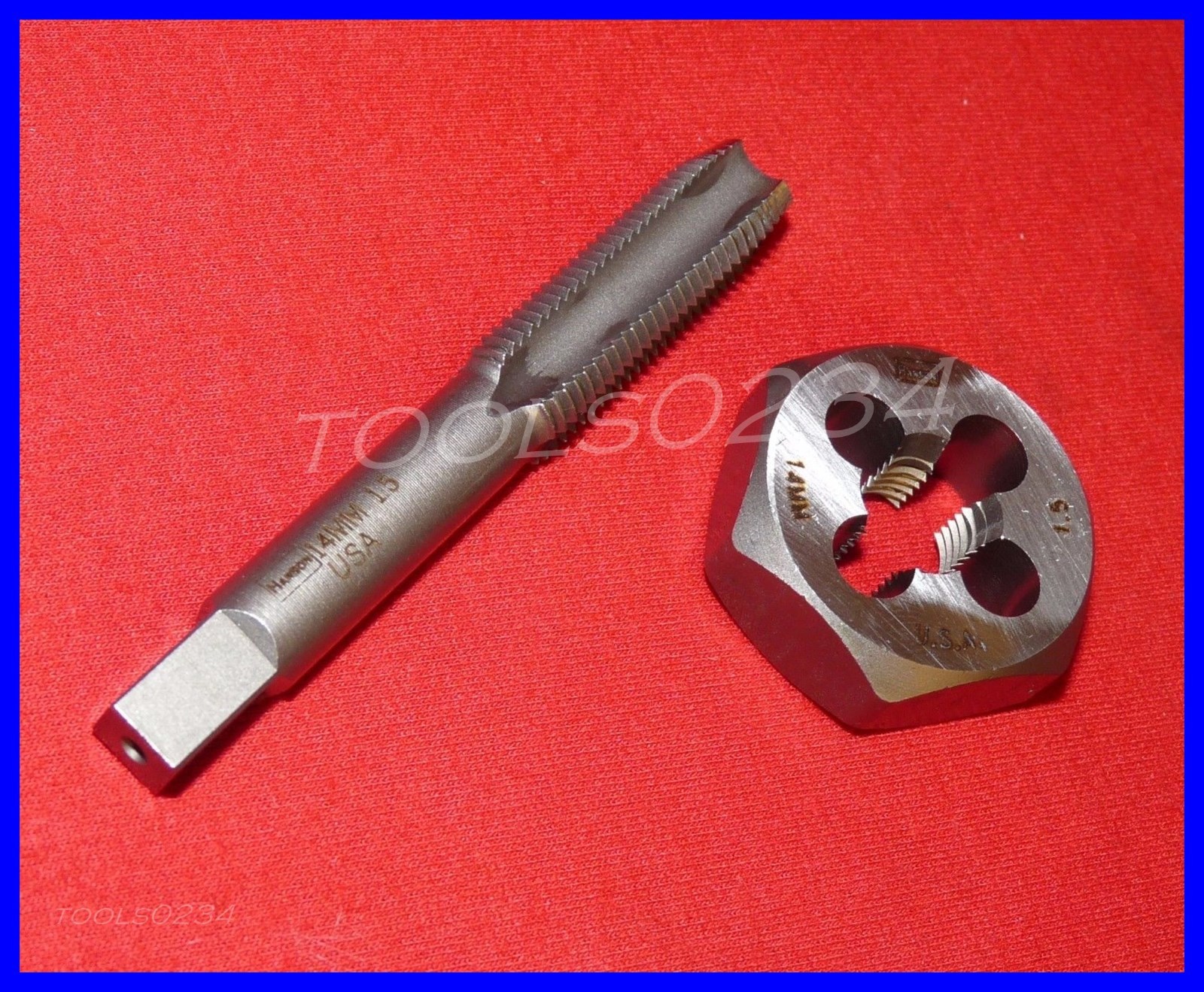 M14 X 1.50 Metric Tap Hex Die COMBO Irwin 1750 6950ZR