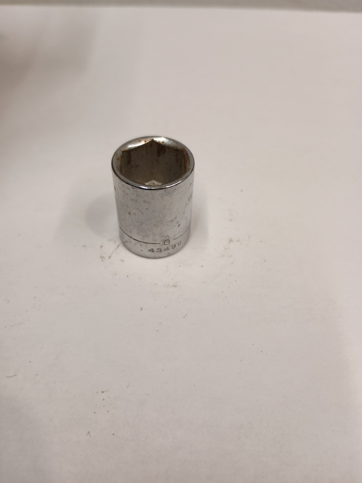 Craftsman 1/2″ 6 Point Shallow Chrome Socket 1/4″ Drive 43499 USA