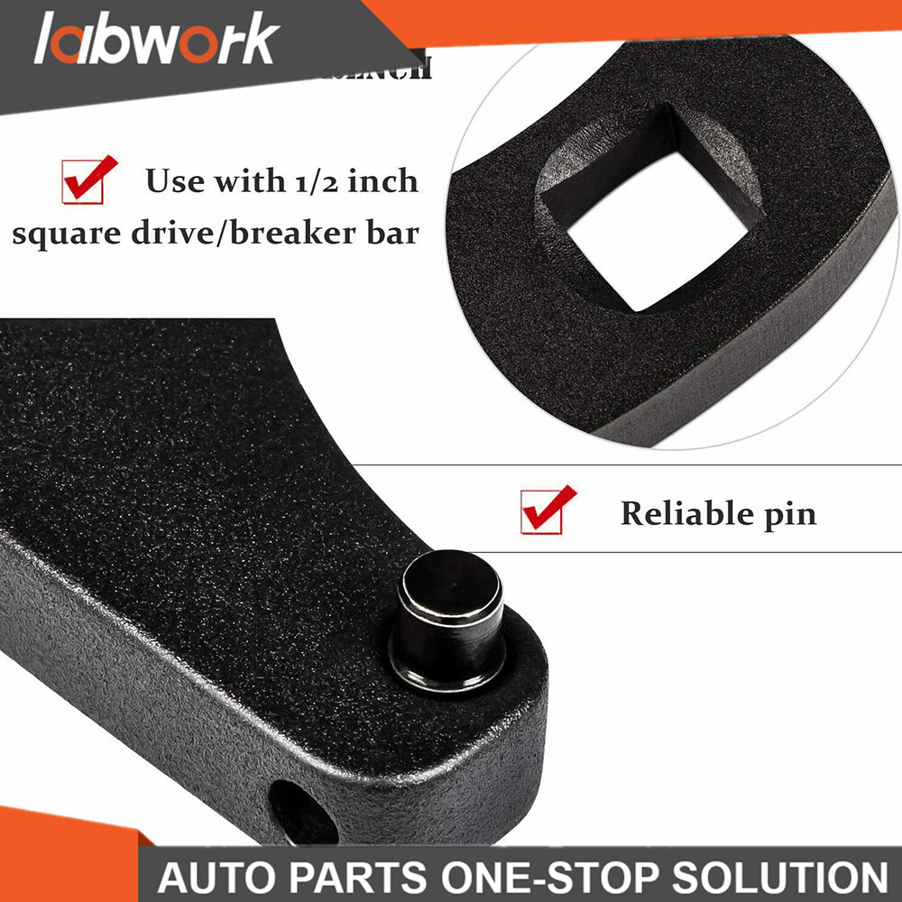 Labwork 7463 Adjustable Gland Nut Wrench Small Pin for Hydraulic Cylinders