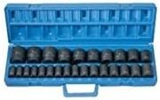 Grey Pneumatic 1326M 1/2 In. Drive 26-piece Standard Length Metric Master Set
