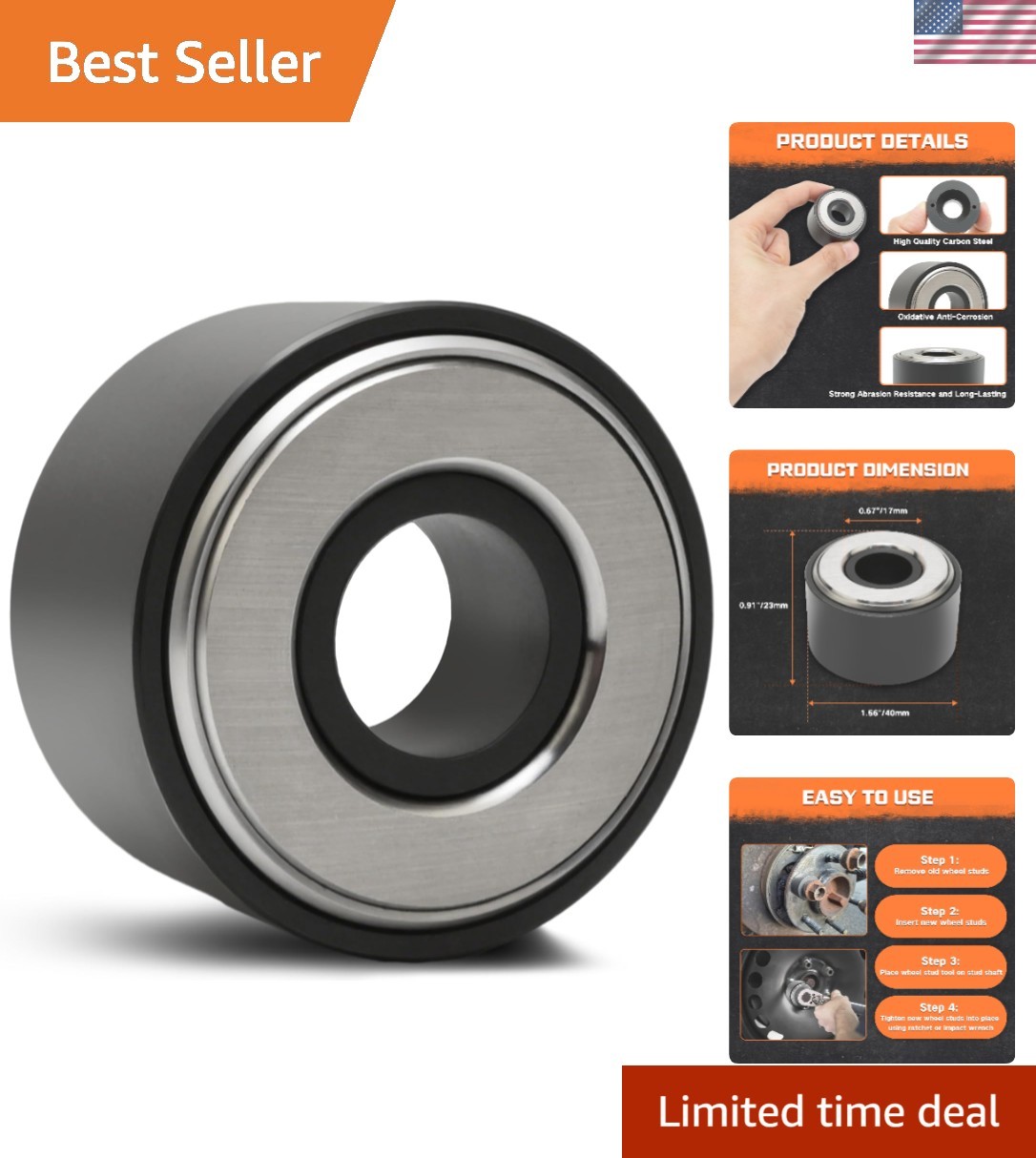 Portable Wheel Stud Installer Tool – Lightweight & Essential for Any Toolbox