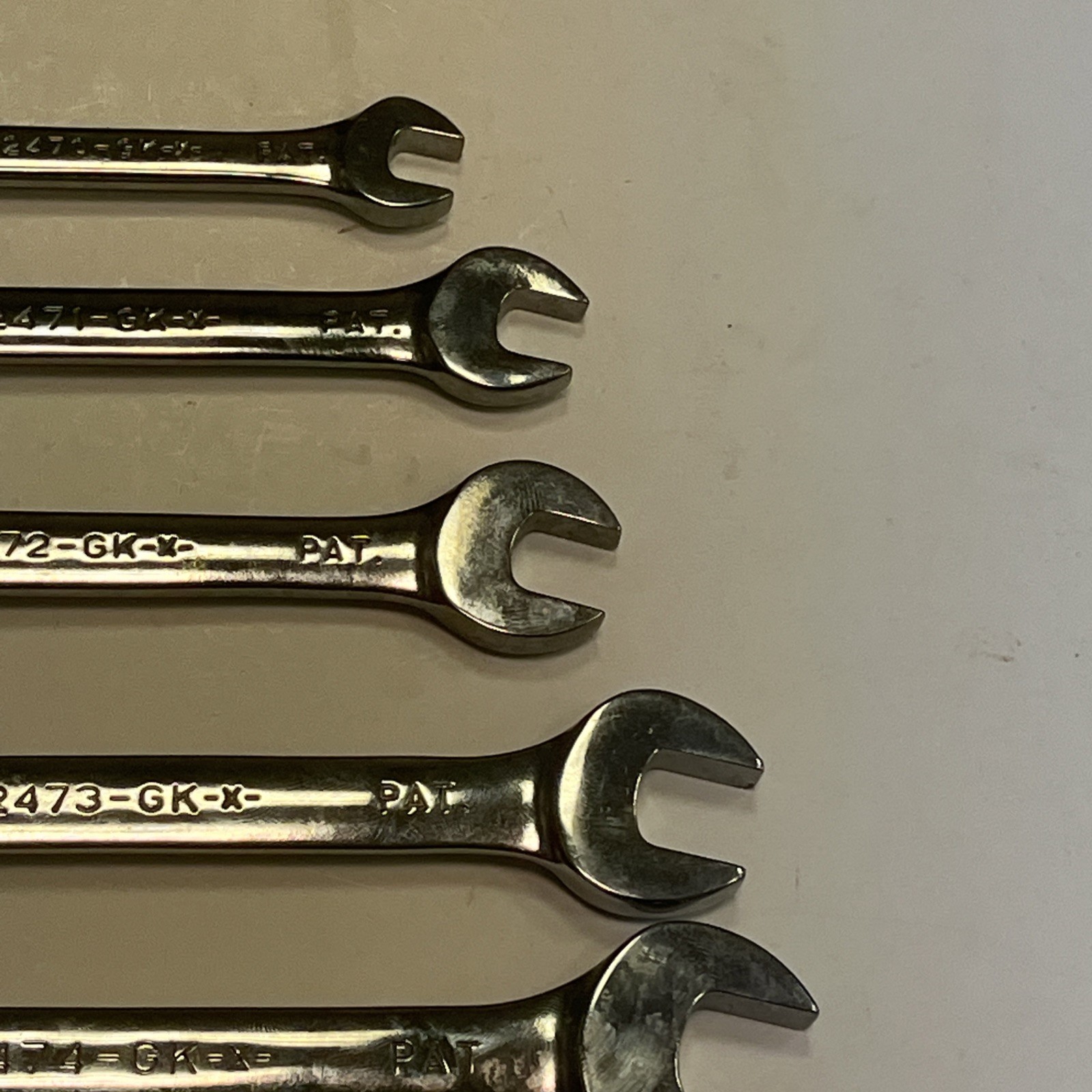 Craftsman 7pc SAE Locking Flex Ratcheting Wrench Set 42400 Sears Tools USA