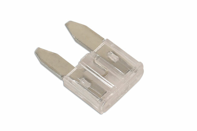 Connect 30431 Mini Blade Fuse 25-Amp Clear Pk 25
