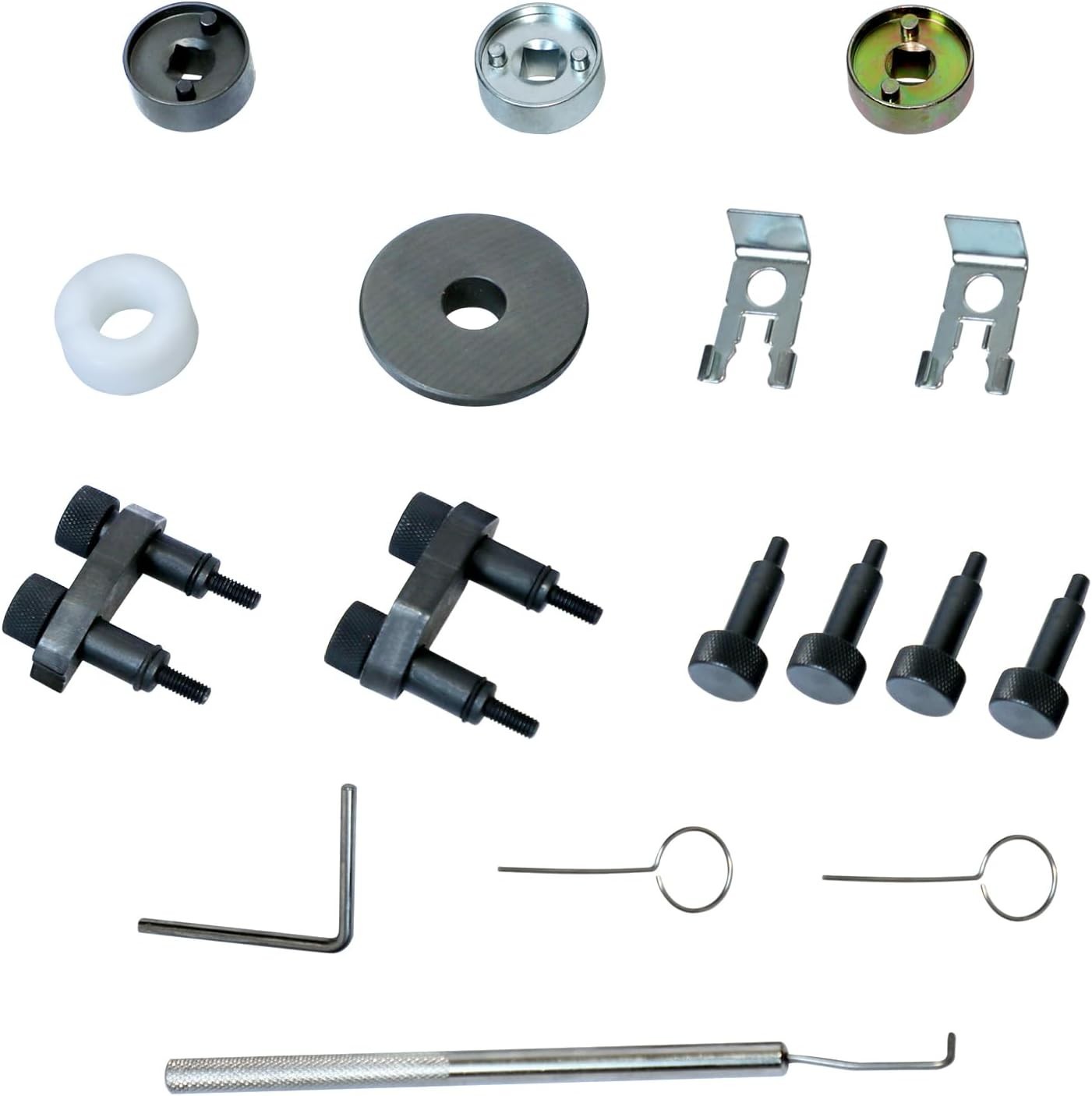 High-Quality Engine Alignment Tool Kit – 17 Pieces for Audi VW Skoda Vehicles