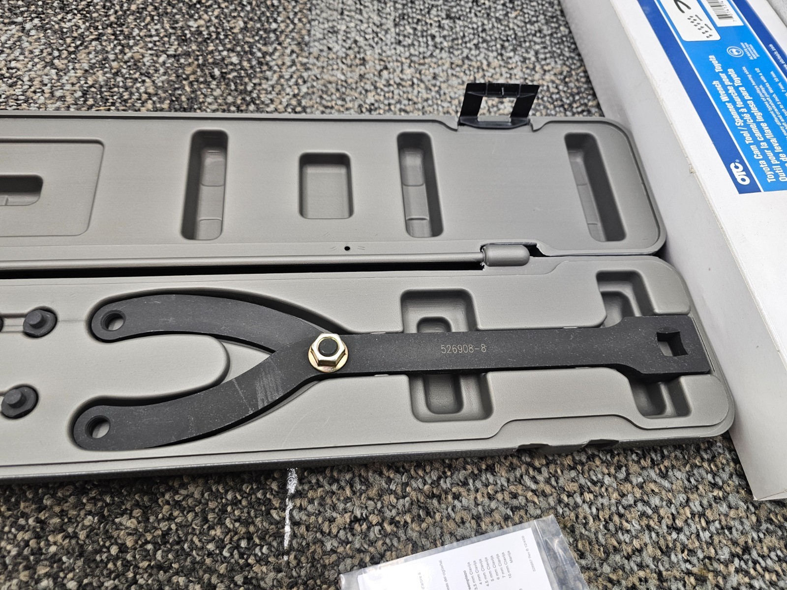 OTC 6613 Variable Pin Spanner Wrench Assembly with Case