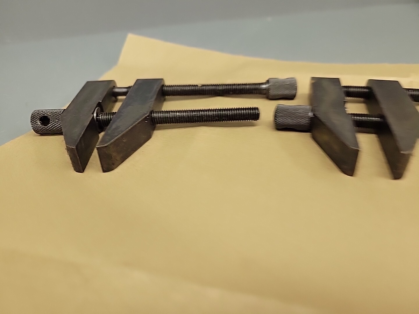 L.S. Starrett Pair 161C Toolmakers Parallel Clamps (2) NOS