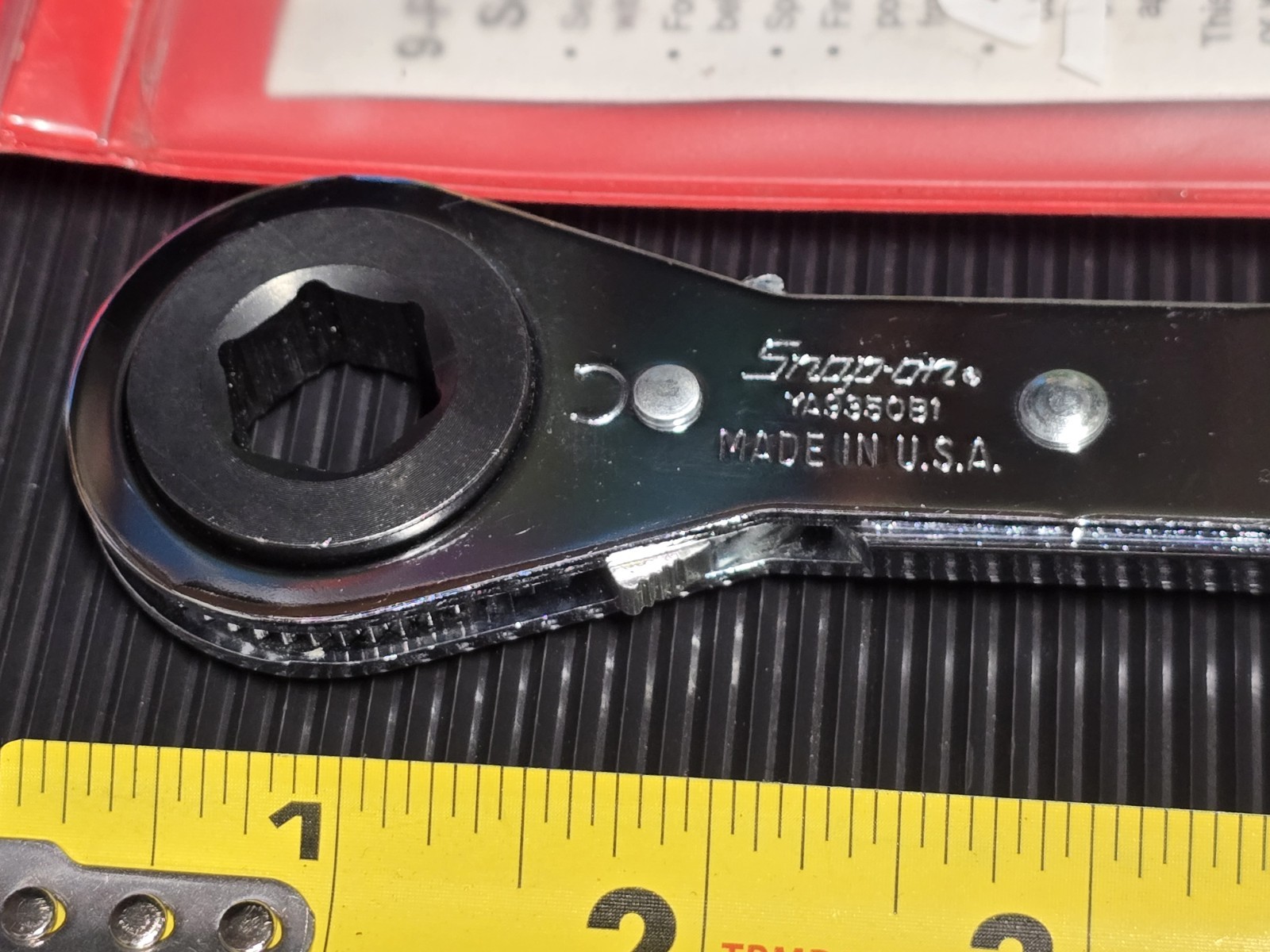 SNAP ON YA9350B1 SERPENTINE BELT PULLEY TENSIONER TOOL WITH ALL SOCKETS BRANDNEW