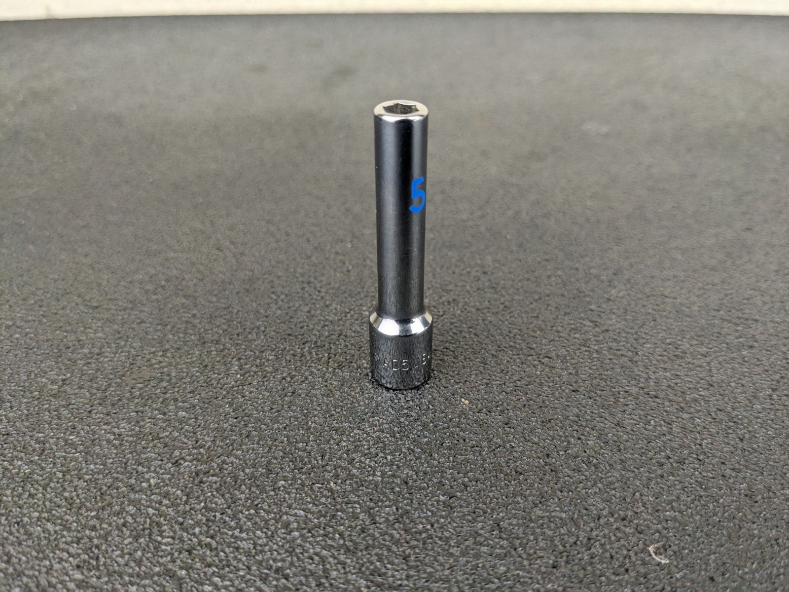 #bp245 Matco Tools NEW 1/4″ Drive 5mm Deep 6 Point Chrome Socket AD5M6A