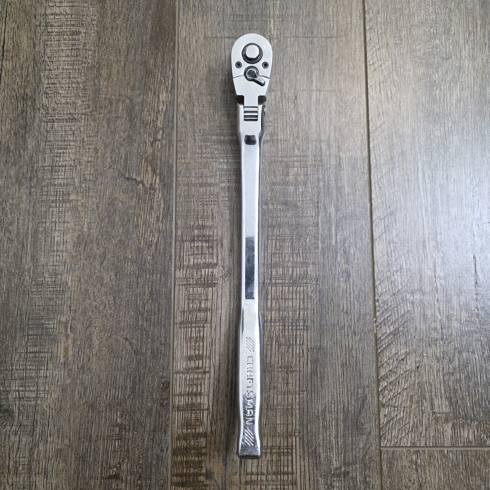 Craftsman 3/8″ Drive Flex Head Bent Handle Ratchet CMMT99439