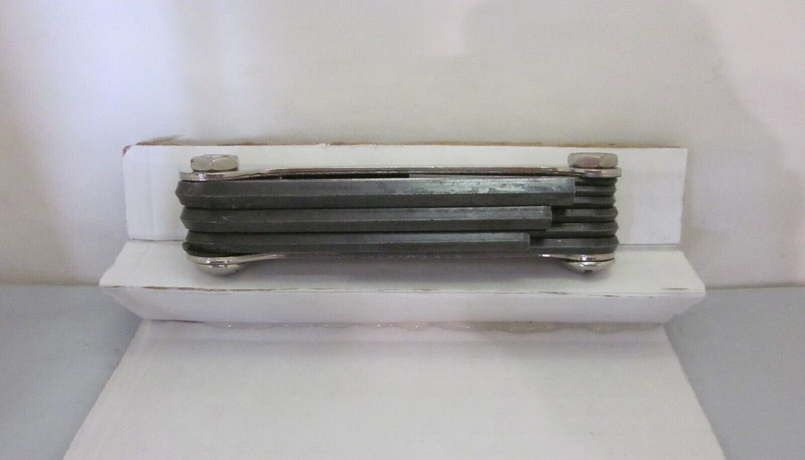 EKLIND TOOL No. 91 Folding Hex Keys Allen Wrench Set 9 Sizes SAE USA