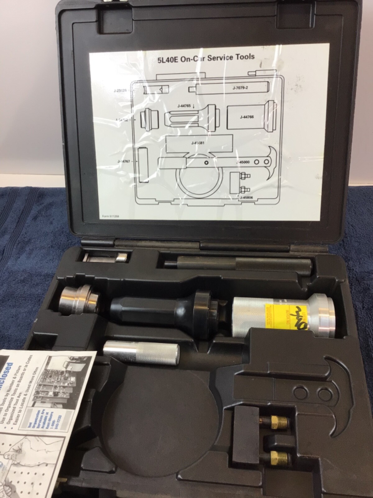 SPX Kent Moore Special Tools On Car Storage Case Service Tool Kit J-45784