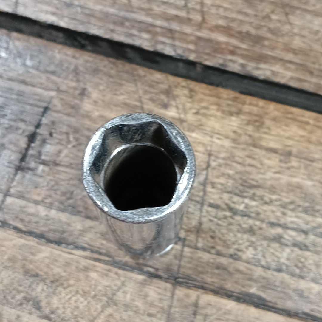 Snap On 3/4” Deep 1/2” Drive Socket 6 Point Chrome TS241 USA