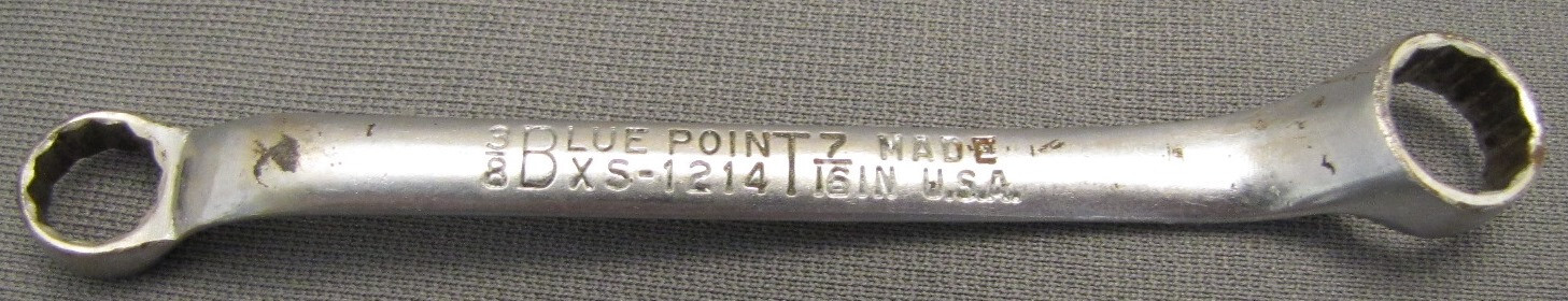 Blue Point XS-1214 box wrench 3/8″ – 7/16″