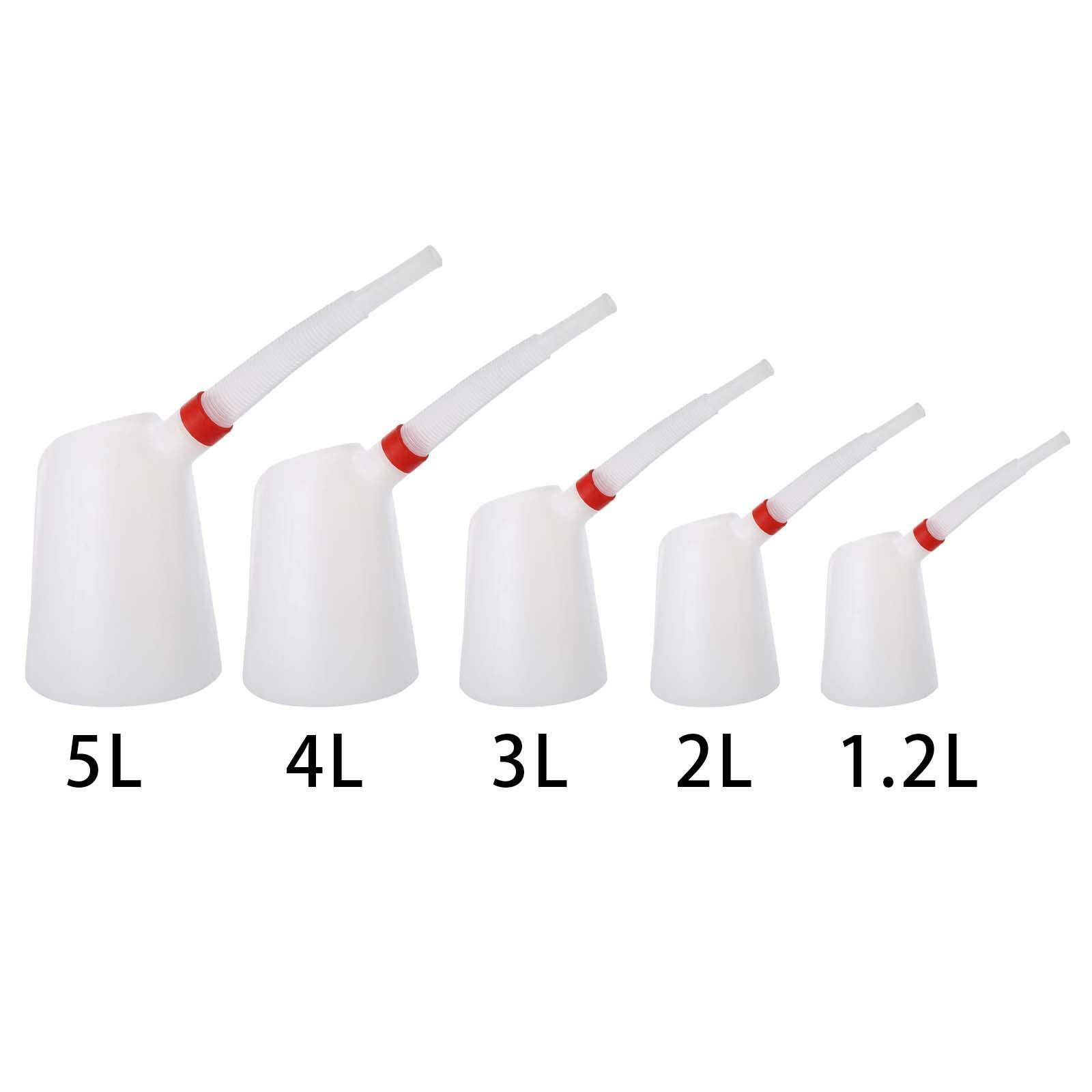 Oil Measuring Jug with Pouring Flexible Translucent for Traveling Car