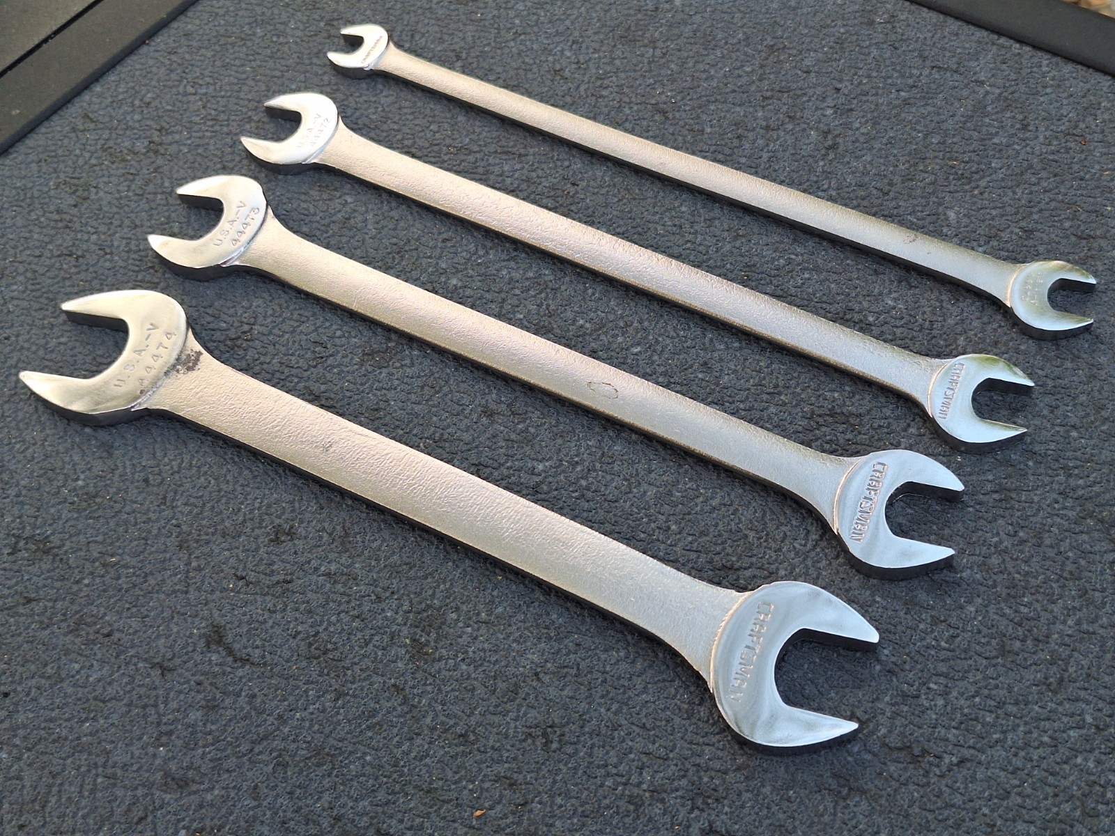 NOS*** Craftsman USA 4-pc V-Series SAE Tappet Low Profile Thin Wrench Set 11799
