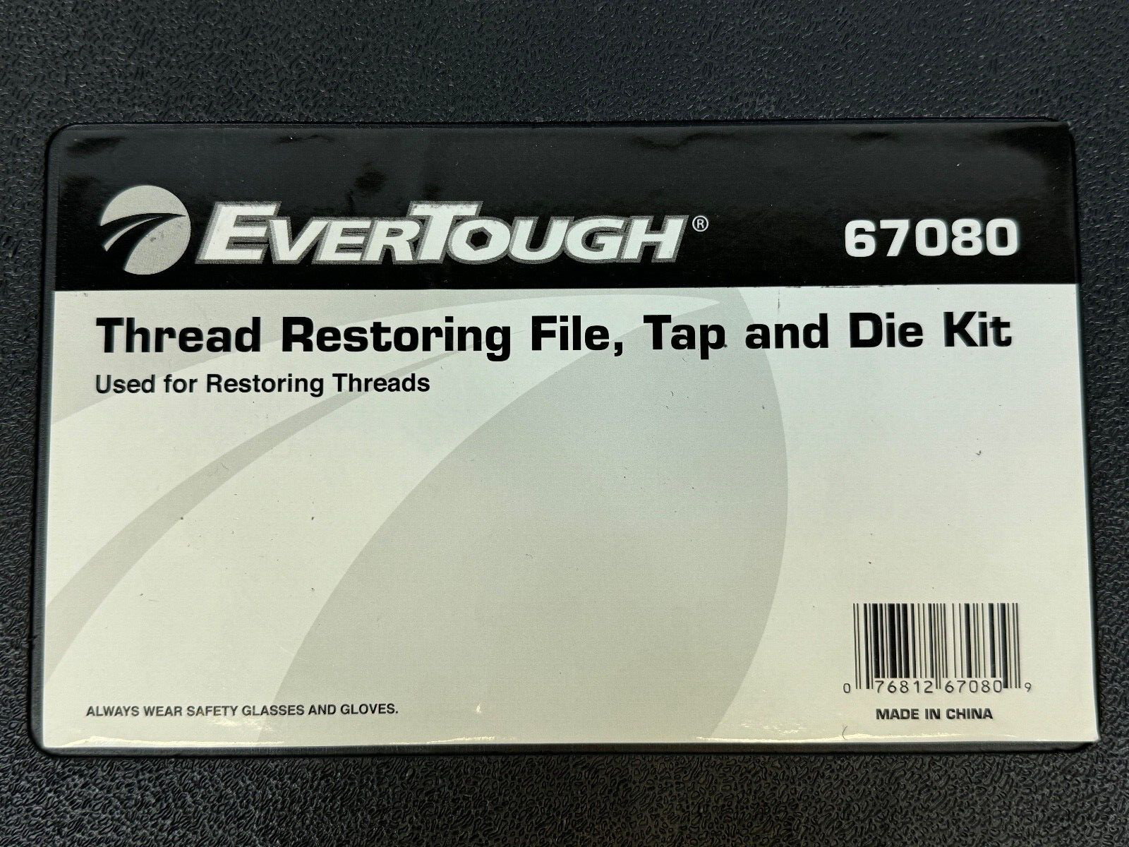EverTough 67080 Thread Restoring File, Tap, and Die Kit / For Restoring Threads