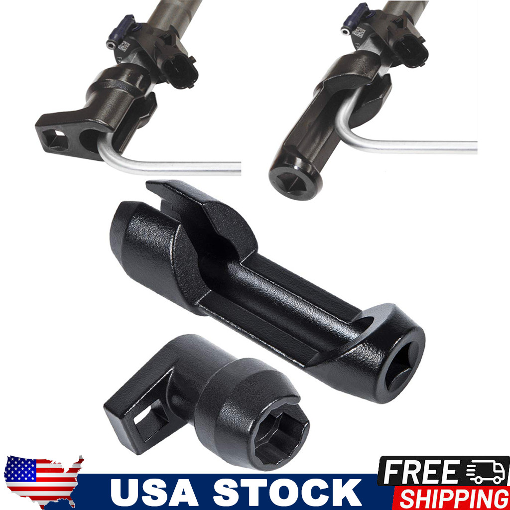 Fuel Injector Line Socket Set Crows Foot Flare Nut Sl11400 for Ford 6.7L Diesel