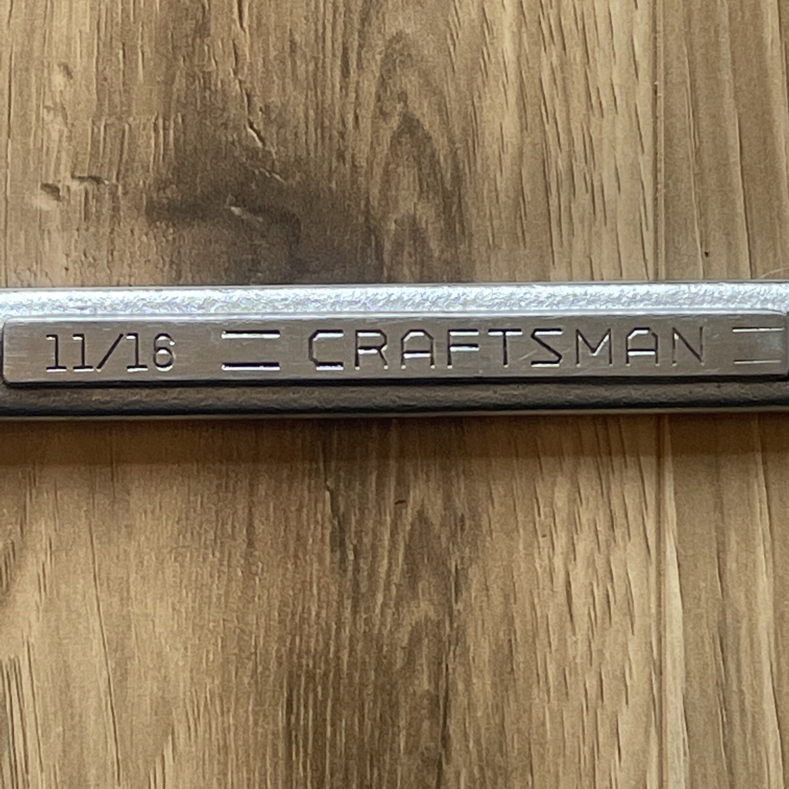 Craftsman 11/16in. Combination Wrench Vintage VV 44698 Made in USA