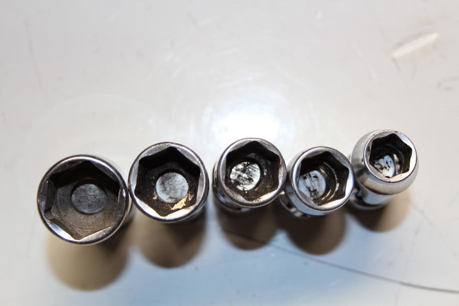 SNAP-ON TOOLS 3/8″ Drive 6-Point Metric Shallow Flex Socket Set 5pcs USA