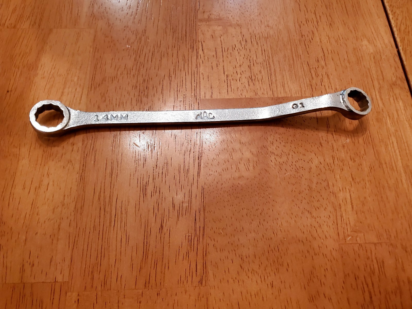 Mac Tools 13-14MM 12PT Offset Box End Specialty Wrench M1314BXL
