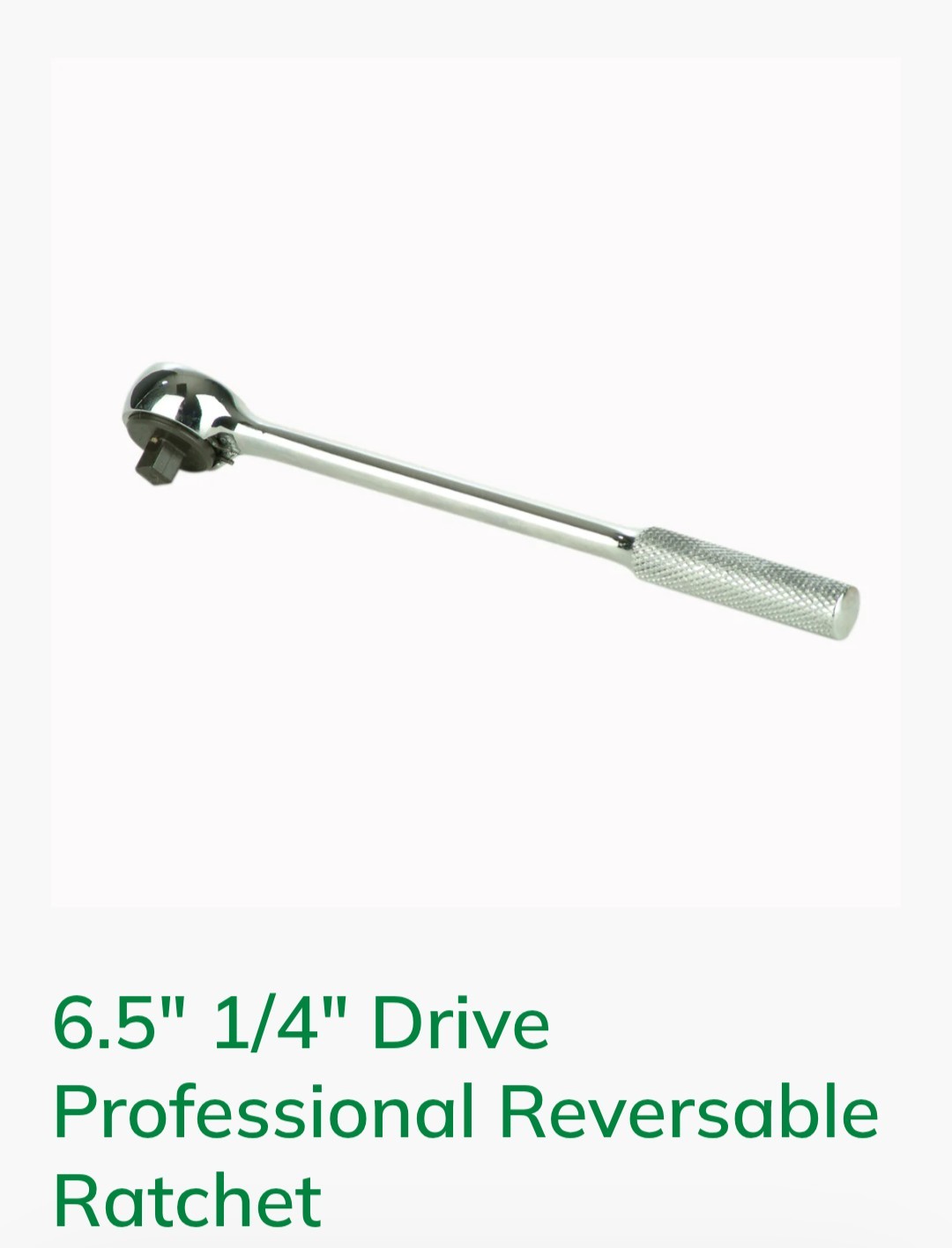SK Professional Tools 1/4″ Drive 6.5″ Ratchet LIFETIME WARRANTY
