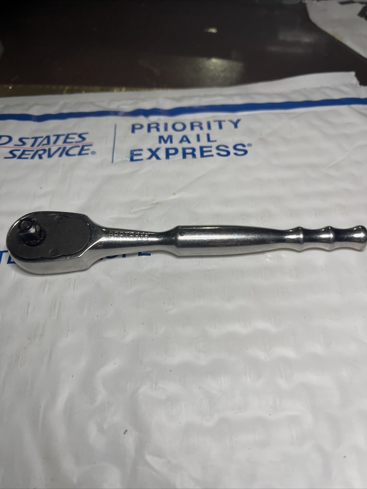 Vintage Blue Point 1/4 Drive Quick Release Ratchet BPRTR936