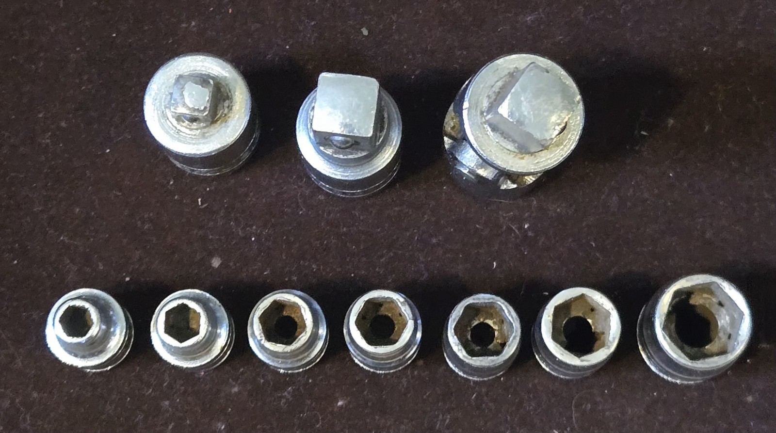 2 Mixed Sets Mid 1940s SK 409, 451 & Etc. & 1964-69 SK Wayne 401XX 17pc & Etc.
