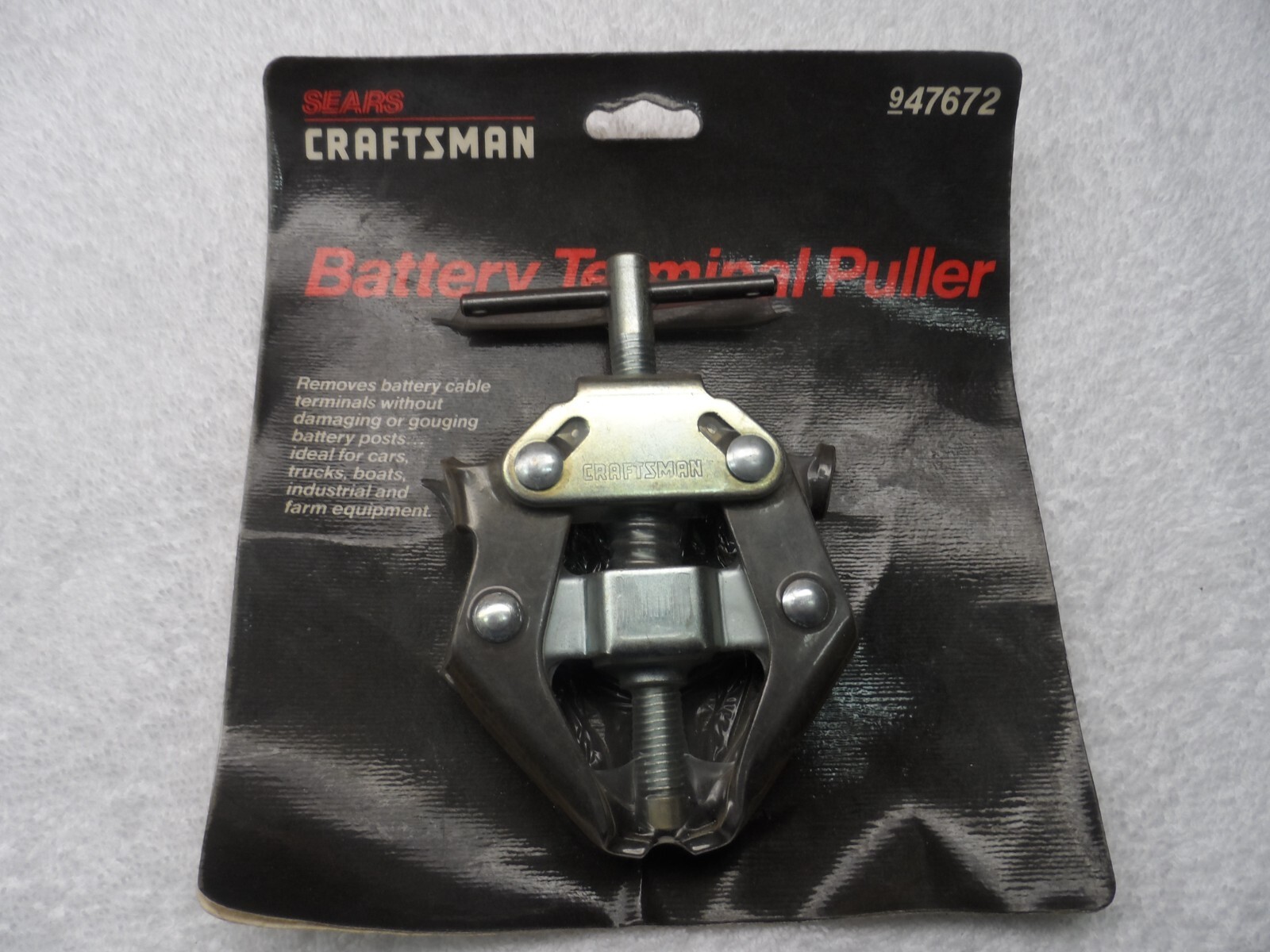 Craftsman AUTO Terminal Battery Puller NIP NOS, made in USA – Part # 47672