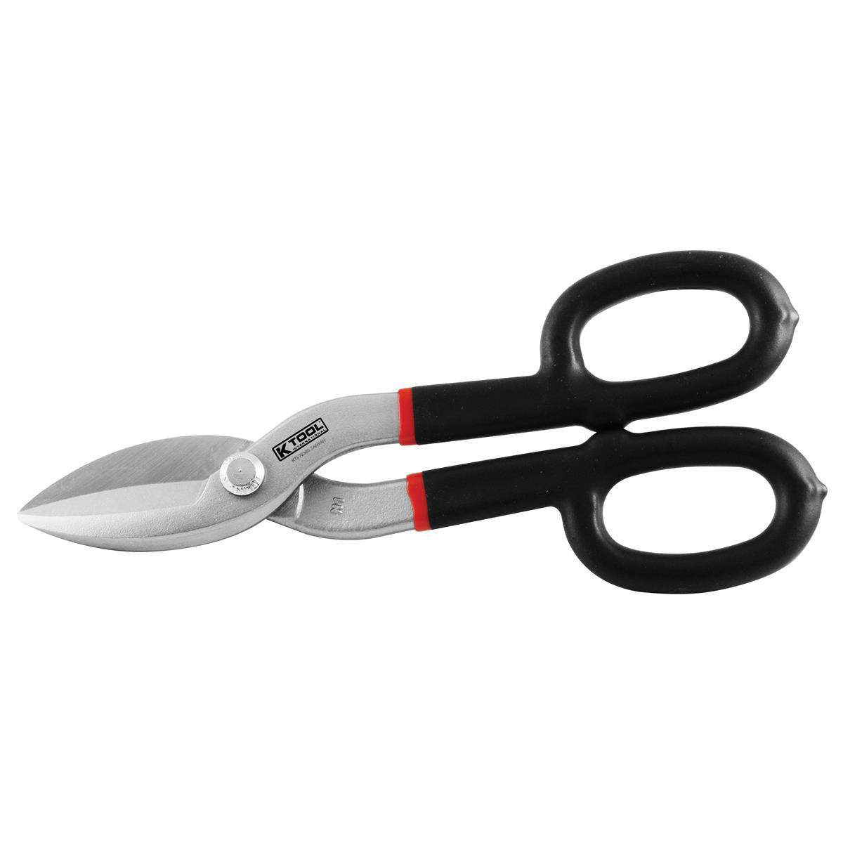K-Tool 72380 8″ High Carbon Steel Straight Cut Tin Snips