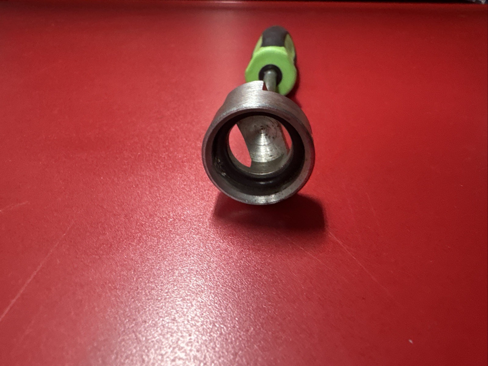 Snap-on Tools USA NEW 7/8″ GREEN MAGNETIC 6in. Brake Retainer Spring Tool BST6G