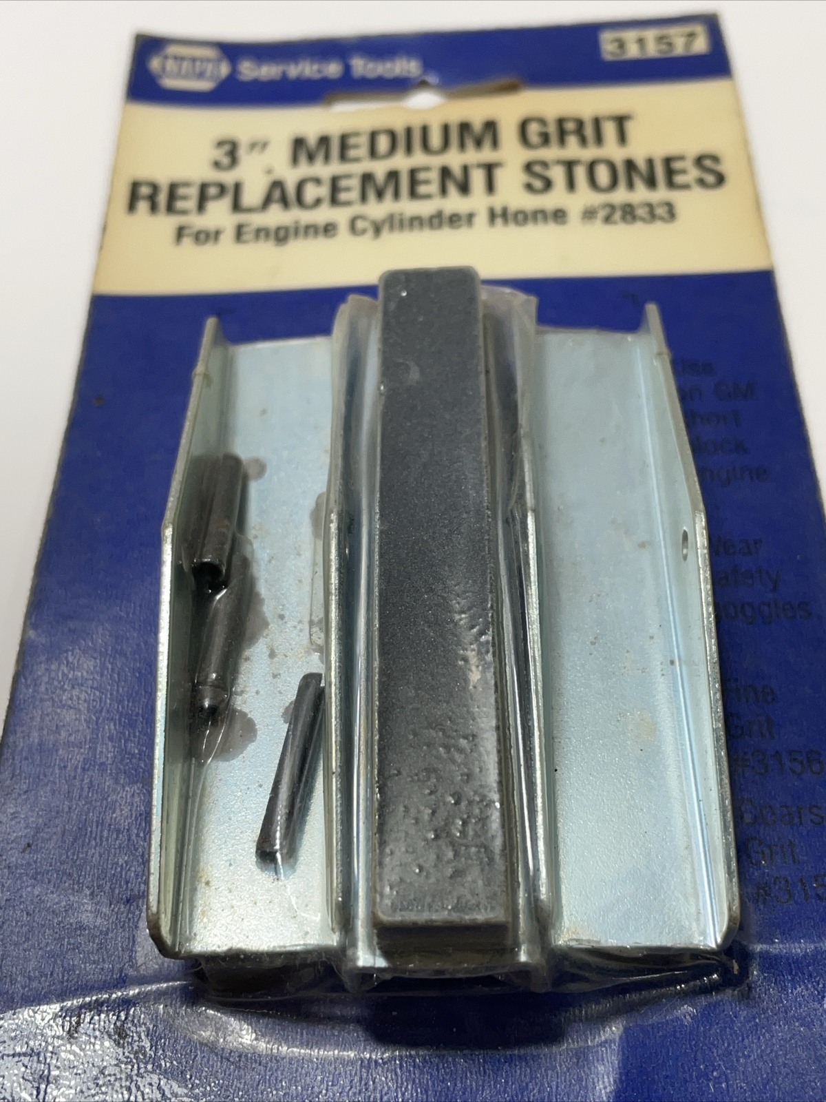 New Set Of 3 Napa Coarse Grit Replacement Honing Cylinder Hone Stones 2833