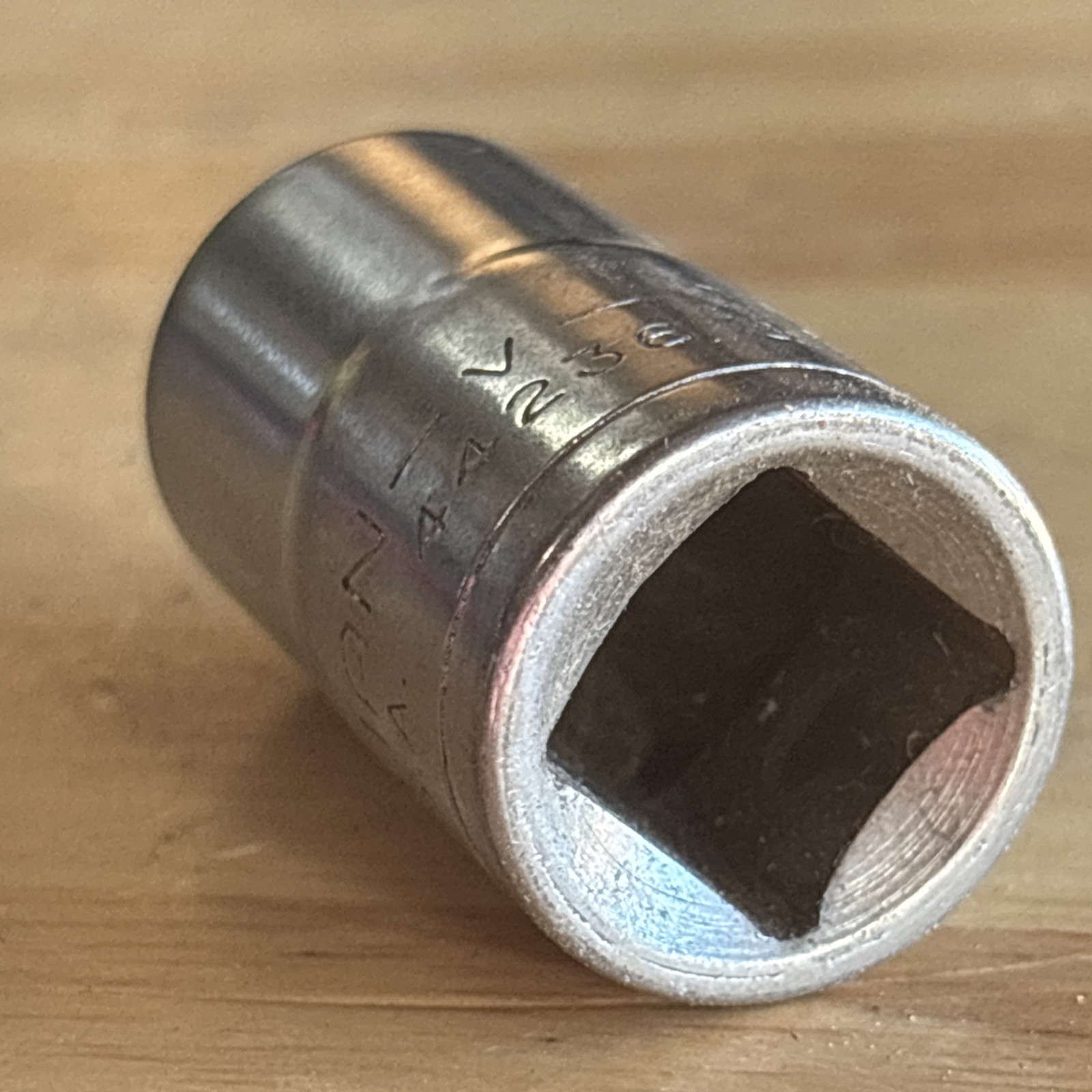Craftsman 15mm Shallow Socket 1/2″ Drive 12 Point V Series 44236 USA
