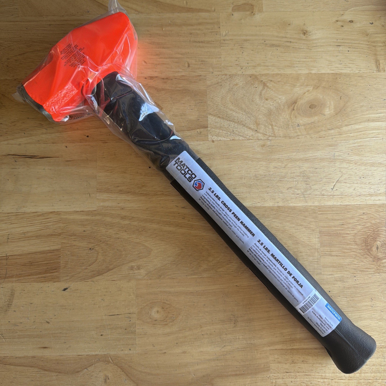 Matco Tools 2.5 lbs. 40 oz. Indestructable Cross Peen Hammer MATCP4016 NEW