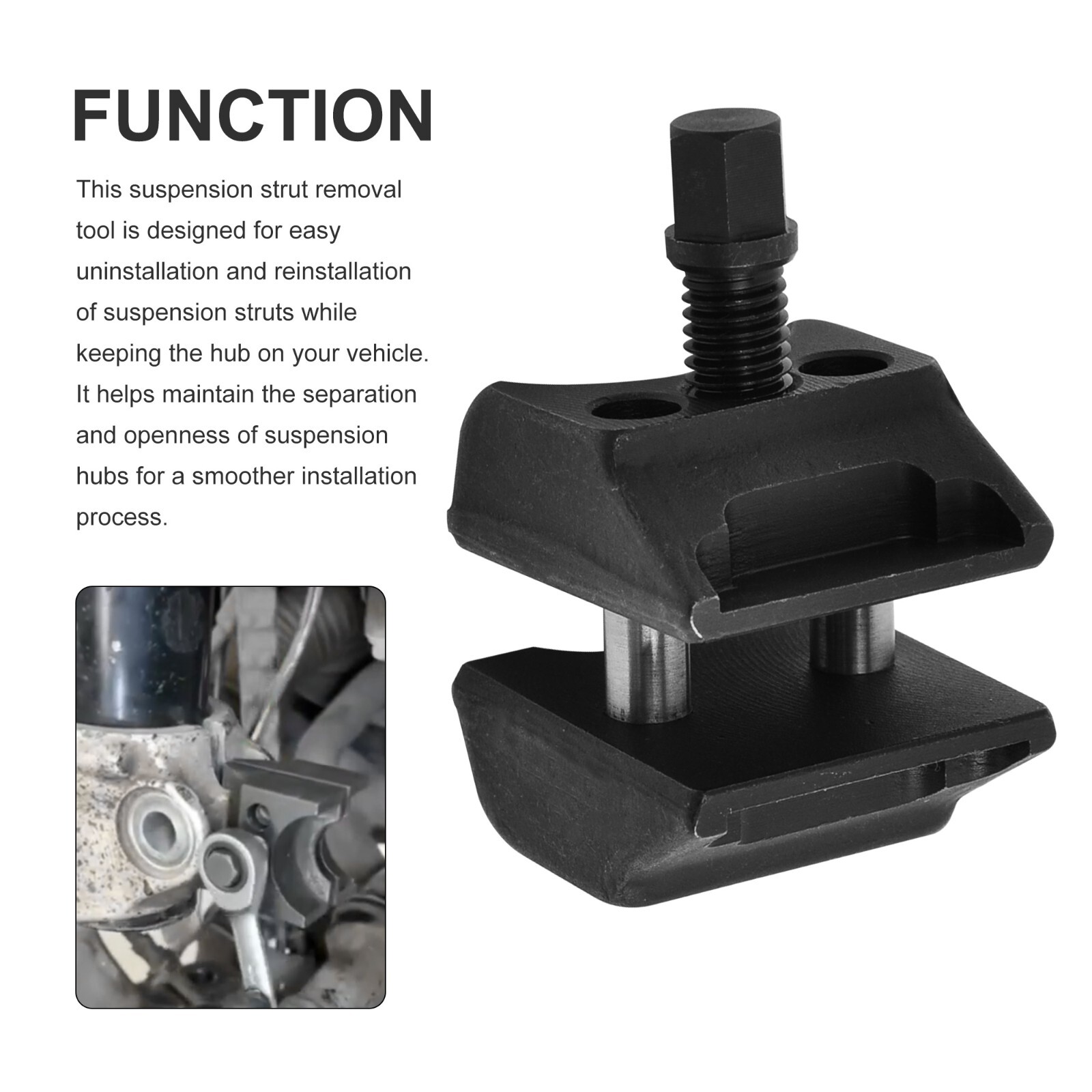 Universal Suspension Strut Split Hub Steering Knuckle Spreader for VW, Ford,BMW