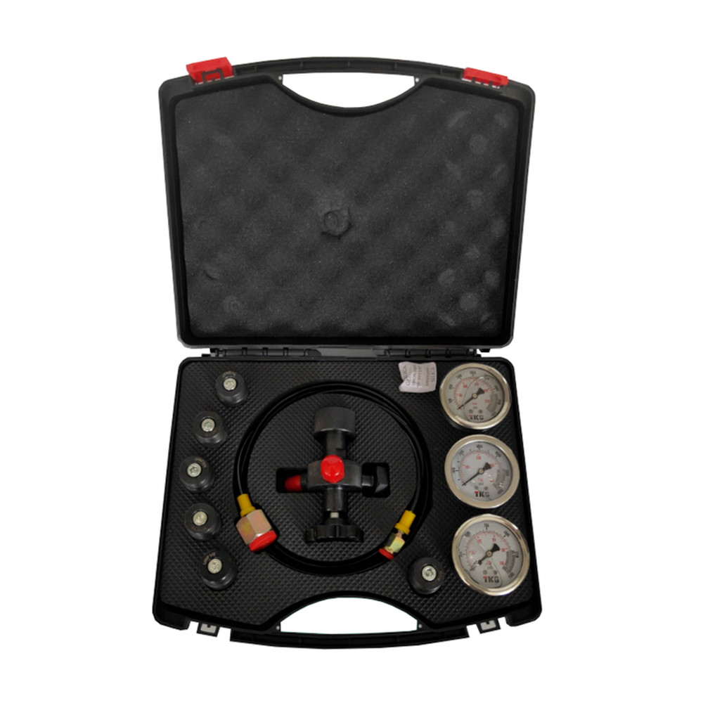 7 IN 1 Hydraulic Accumulator cylinder Nitrogen gas charging kit ,Pressure Tes