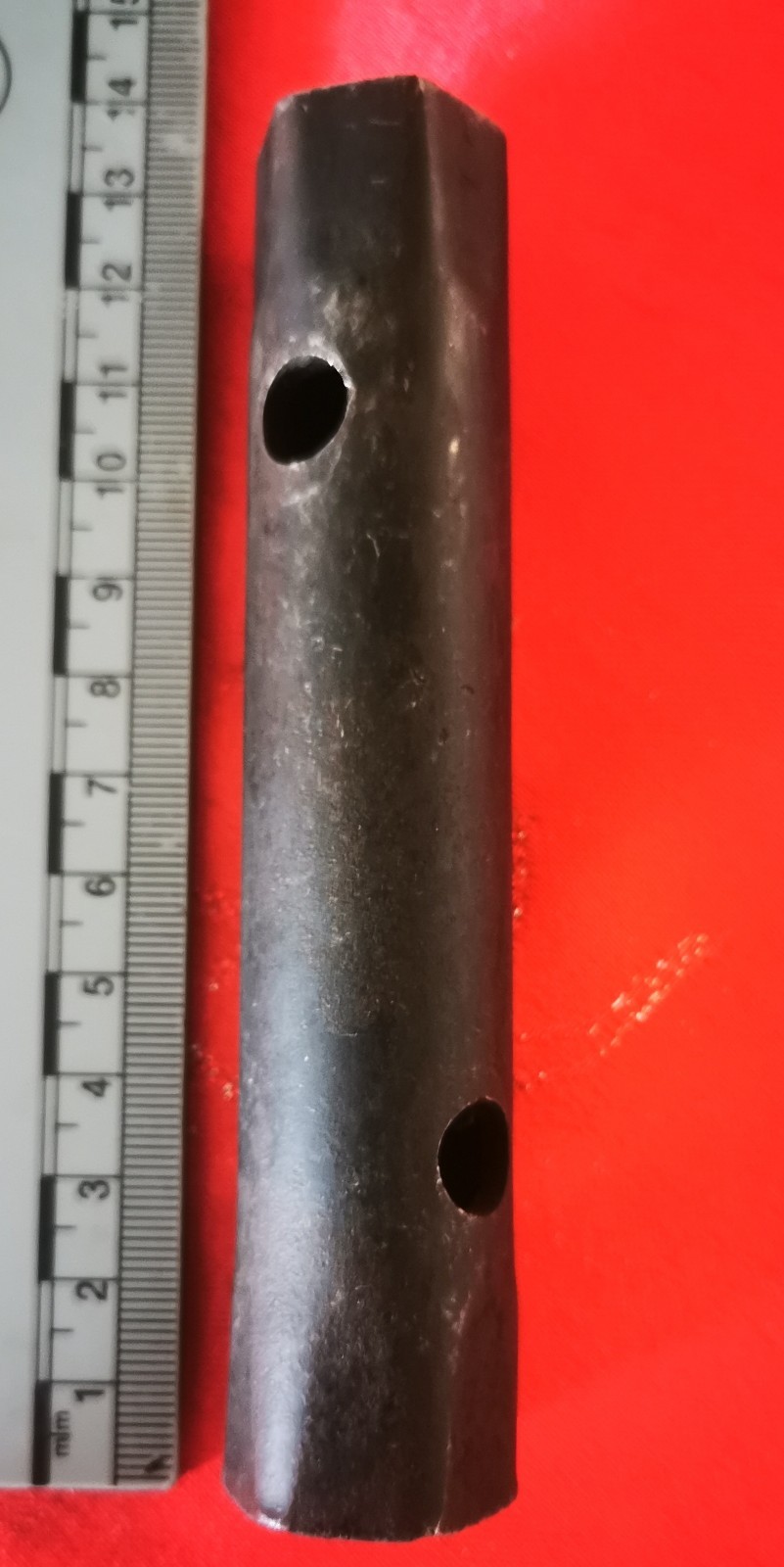 LT Ltd 3/4AF – 11/16AF Box Spanner. Ex MOD 1970. In very good used condition.