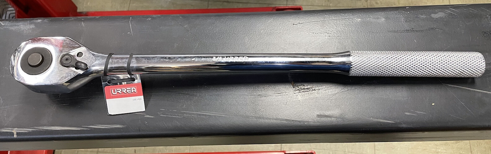 NEW Urrea Ratchet 3/4″ Drive Reversible Quick Release Chrome 20″ Heavy Duty