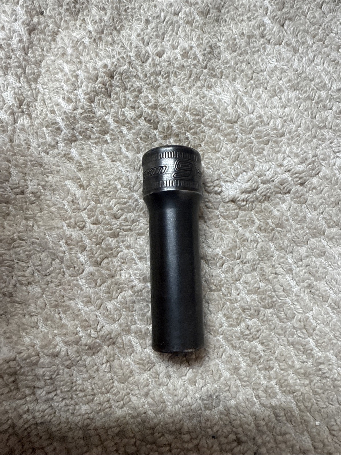 Snap On Tools SIMFM9A 9mm Metric Deep Impact Socket 3/8″ Drive 6 Point USA